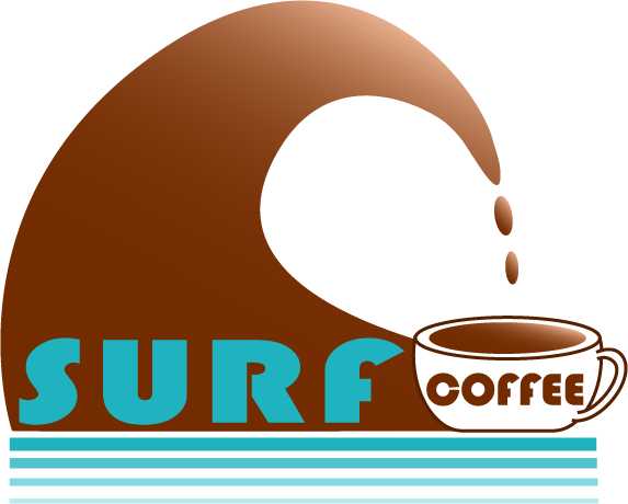 surf coffee logo